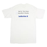 CENTER CUT Mens White XL Short Sleeve Crew Neck Graphic T-Shirt Cotton