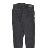 LEVI'S 535 Womens Slim Black Denim Dark W27 L30 Stretch Skinny Jeans