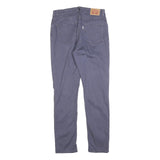 LEVI'S Womens Cotton Blend Blue Slim Skinny Trousers W29 L30 Stylish Comfortable