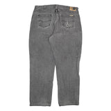 DICKIES Mens Grey Regular Fit Straight Denim Jeans W38 L30 Workwear Zip Closure
