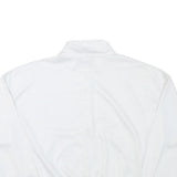 CHAMPION Womens White Polyester Blend Zip Jacket L Track Athletic Casual