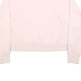 NIKE Womens Pink 2XL Crew Neck Sweatshirt Cotton Blend Pullover Casual Wear