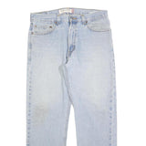 LEVI'S 505 Mens Jeans Blue Regular Straight Denim Light W34 L30 Classic Zip