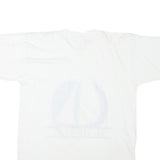 BEACH CLUB Mens White St. Thomas Sailboat Graphic T-Shirt L Short Sleeve Crew