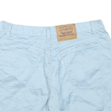 LEVI'S Womens Shorts Blue Casual Plain L W34 Cotton Blend Summer