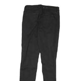CALVIN KLEIN JEANS Womens Black Slim Skinny Denim Raw W26 L27 Stretch Cotton