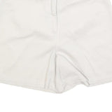 KIM RODGERS Womens White Casual Cotton Blend Shorts S W28 Comfortable Summer