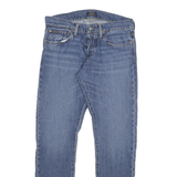 POLO RALPH LAUREN Mens Jeans Blue Slim Straight Denim Medium W31 L32 Classic Fit