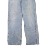LEVI'S Womens 529 Regular Straight Denim Light Blue W31 L30 Classic Fit Zip Fly