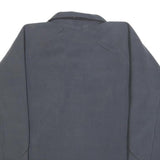 BERGHAUS Mens Black Outdoor Pullover Plain 1/4 Zip Polyester Jumper S