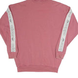 ADIDAS Womens Pink Hoodie UK 6 Cotton Blend Casual Pullover Sweatshirt