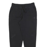 FILA Mens Joggers Black Slim Tapered S W28 L28 Cotton Blend Casual Sportswear