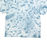 CHAMPION Mens Blue Tie Dye T-Shirt XL Short Sleeve Crew Neck Casual Cotton