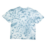 CHAMPION Mens Blue Tie Dye T-Shirt XL Short Sleeve Crew Neck Casual Cotton