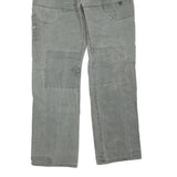 INDUSTRIE Mens Jeans Grey Regular Straight Denim Medium W38 L33 Workwear