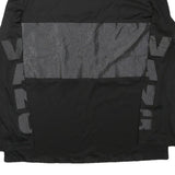 ALEXANDER WANG Mens Black Long Sleeve Crew Neck Graphic T-Shirt L