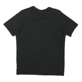PUMA Mens Black S Graphic T-Shirt Short Sleeve Crew Neck Cotton Blend
