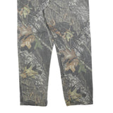 WRANGLER Mens Cotton Relaxed Straight Camouflage Trousers W38 L32 Outdoor Casual