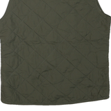 THE NORTH FACE Girls Green XL Quilted Jacket Polyester Blend Button Closure