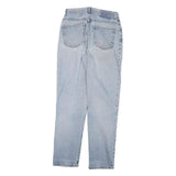 CALVIN KLEIN JEANS Womens Slim Light Blue Denim Jeans W28 L29 Stylish Zip