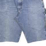 WRANGLER Mens Denim Blue Casual Shorts XL W38 Workwear Cotton Blend