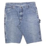 WRANGLER Mens Denim Blue Casual Shorts XL W38 Workwear Cotton Blend