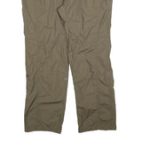 MAXI BLUE Womens Polyester Blend Relaxed Trousers W40 L32 Casual Khaki