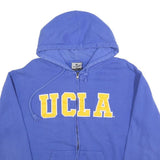 COLOSSEUM Womens Blue And Yellow UCLA Full Zip Hoodie L Cotton Blend Casual