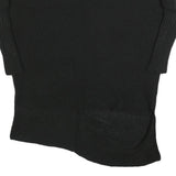 FIRETRAP Womens Black Plain Jumper Roll Neck Chunky Knit M Fashion Pullover