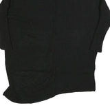 FIRETRAP Womens Black Plain Jumper Roll Neck Chunky Knit M Fashion Pullover