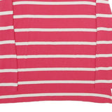 MINT VELVET Womens Pink & White Striped Top Long Sleeve Round Neck UK 18