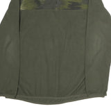 THE NORTH FACE Womens Green & Grey Patterned Plain Pullover Jumper XL Polyester