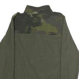 THE NORTH FACE Womens Green & Grey Patterned Plain Pullover Jumper XL Polyester