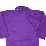 HELLY HANSEN Mens Purple & Navy Outdoor Jacket XL Polyester Blend Plain Water