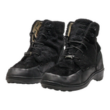 DOROTENNIS Lace-Up Boots Black Synthetic Womens UK 5