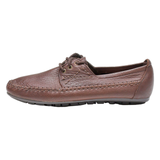HUSH PUPPIES Derby Shoes Brown Leather Womens UK 5.5