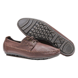 HUSH PUPPIES Derby Shoes Brown Leather Womens UK 5.5