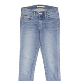 LEVI'S 710 Super Skinny Womens Jeans Blue Cotton Blend Slim Denim W24 L27