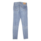 LEVI'S 710 Super Skinny Womens Jeans Blue Cotton Blend Slim Denim W24 L27