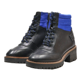 FRANCO SARTO Ankle Boots Black Leather Womens UK 5