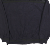 MODANGO Mens Black Suede Button Jacket XL Suede Plain Vintage Stylish