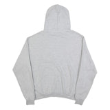 CHAMPION Mens Grey Green L Hoodie Pullover Cotton Blend Casual Sweatshirt