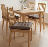 Anyhouz Non-Slip Square Stool Cushion – Soft, Washable Cover for Comfortable Seating