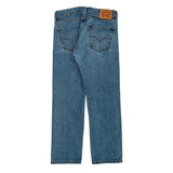 505 Levis Jeans - 32W 30L Blue Cotton