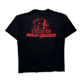 Motorcycles Harley Davidson Graphic T-Shirt - XL Black Cotton