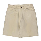 Unbranded Carpenter Shorts - 38W 10L Cream Cotton
