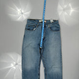 Levis Jeans - 28W 32L Blue Cotton Blend