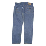 DICKIES Mens Regular Fit Blue Denim Jeans W36 L32 Classic Zip Closure