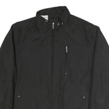 BUGATTI Mens Black Classic Jacket XL Polyester Blend Zip Plain Lightweight