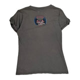 Motorcycles Harley Davidson Graphic T-Shirt - Small Gray Cotton